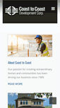 Mobile Screenshot of coasttocoastdevelopment.com